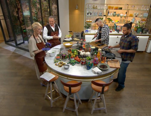 Kareem och kocken Charlie lagar trerätters i TV4